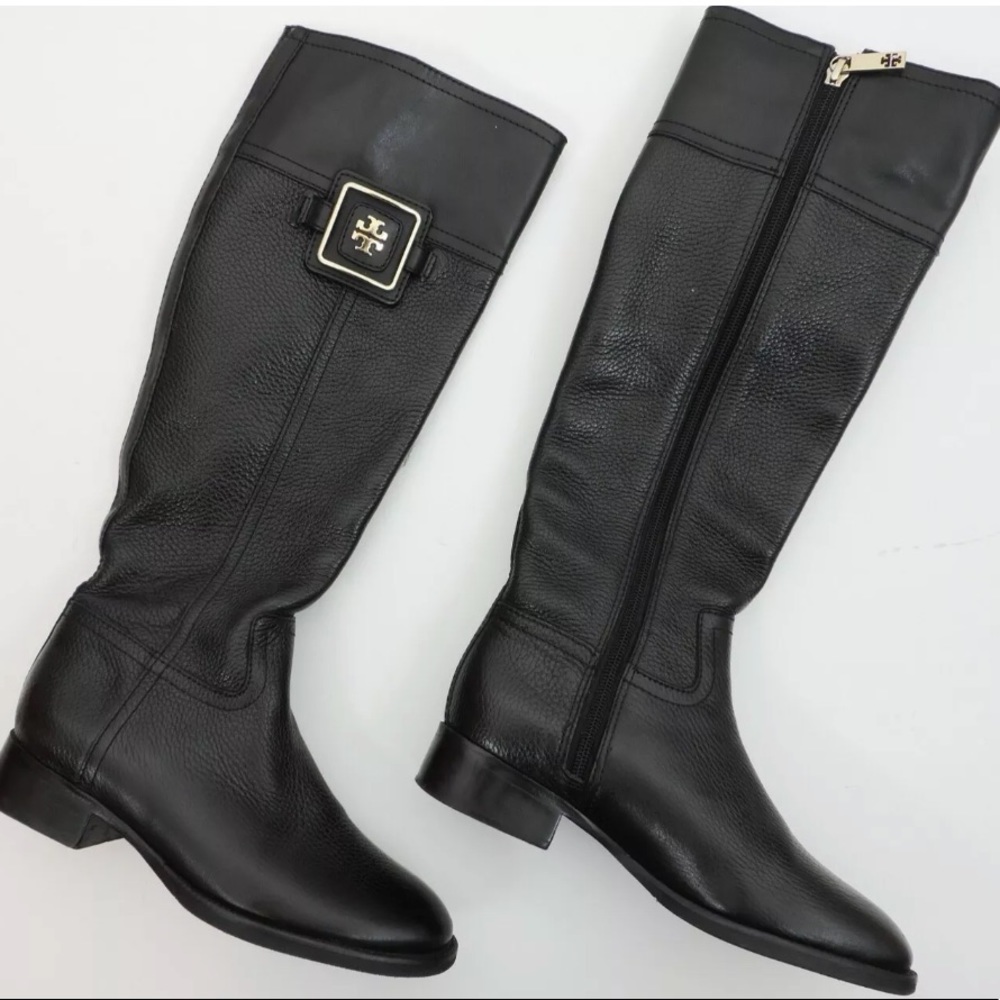 Tori Burch Tall Black Julian Riding Boots